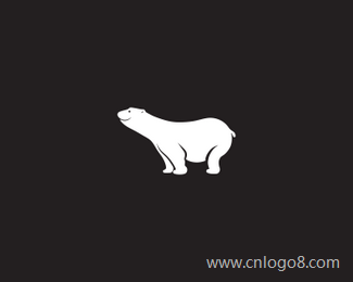 北極熊圖標設計